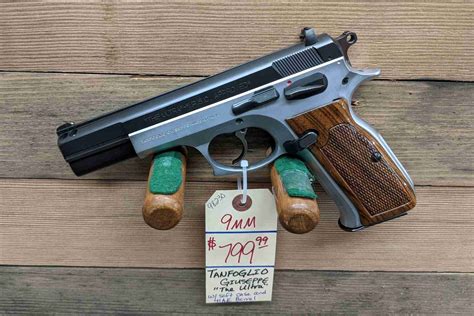 Tanfoglio Giuseppe The Ultra 9mm Pistol With 41AE Barrel