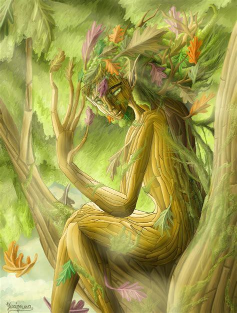 Dryad By Yurionna On Deviantart