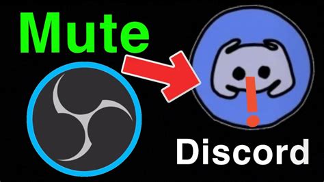 Obs Studio How To Mute Discord Easy New Youtube