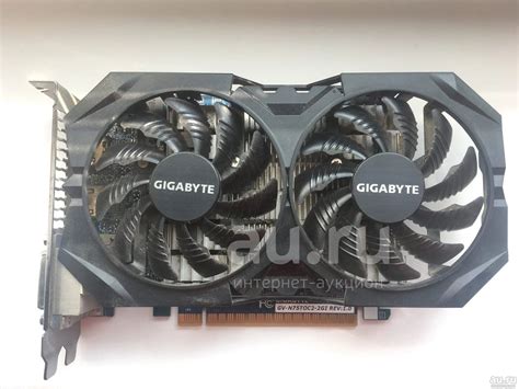 Gigabyte GeForce GTX 750 Ti 2GB GDDR5 128 bit GV N75TOC2 2GI купить