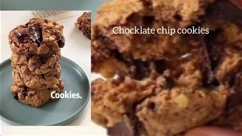 Chocklate chip cookies #cooking #cookies #youtubevideos #cozyvibes ...