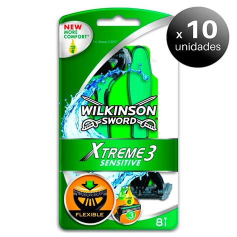 Maquinillas Desechables Wilkinson Extreme 3 Sensitive Smart Store