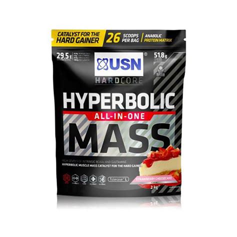 Usn Hyperbolic Mass Strawberry 1Kg | Healthy U