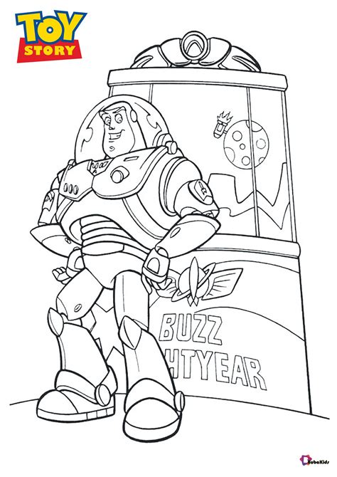 printable coloring pages  buzz lightyear toy story character