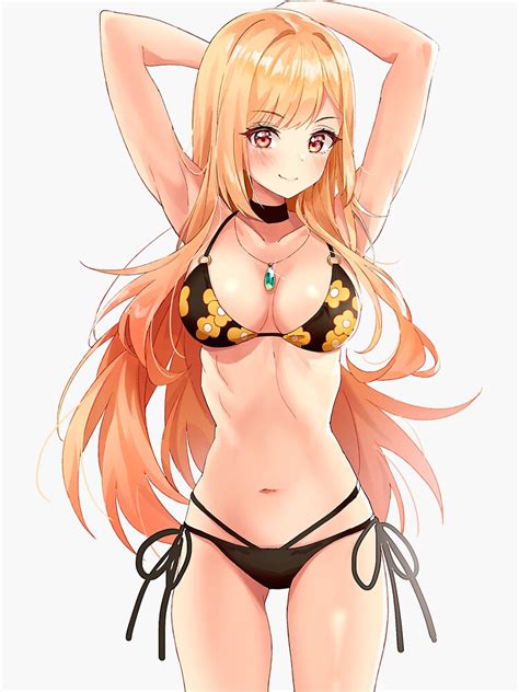 Bikini Marin Kitagawa My Dress Up Darling Sticker For Sale By