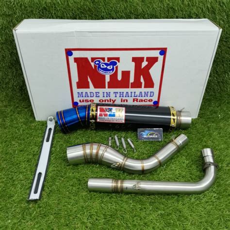 Nlk Racing Open Exhaust Pipe Mm Kriss Modenas Mm