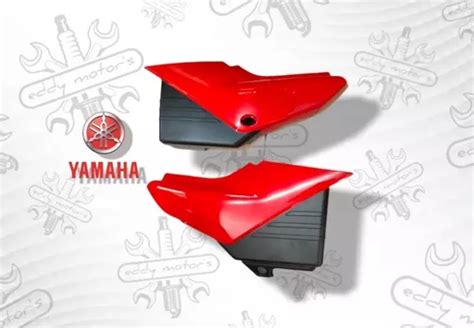 Tapas Cubiertas Laterales Motocicleta Yamaha Ybr 125 Roja Envío gratis