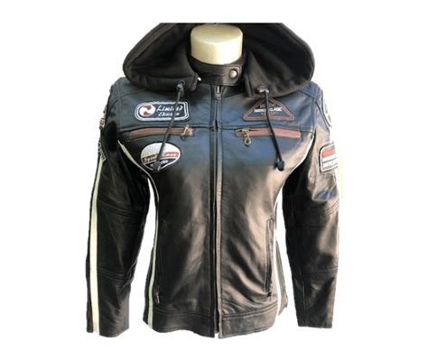 Blouson Moto Vintage Femme Meteor