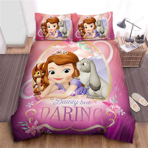 Sofia The First Dainty But Daring Bed Sheets Duvet Cover Bedding Sets ...