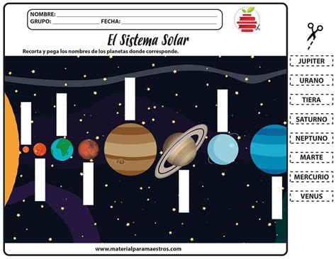 Imagenes Del Sistema Solar Con Nombres En Ingles