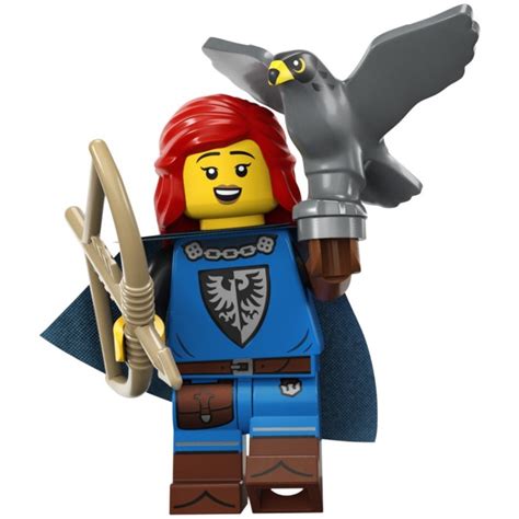 Lego Minifig Torso With Black And Siver Falcon Comes In Brick