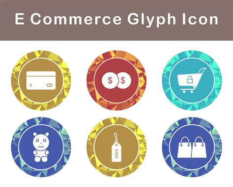 E Commerce Vector Icon Set 20874908 Vector Art At Vecteezy