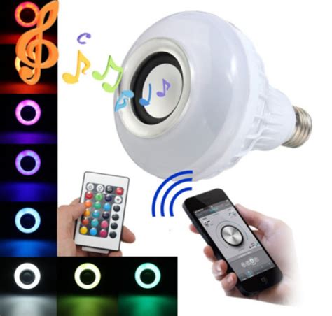 E27 Rgb Bluetooth Speaker Led Bulb Led Lighting Blog