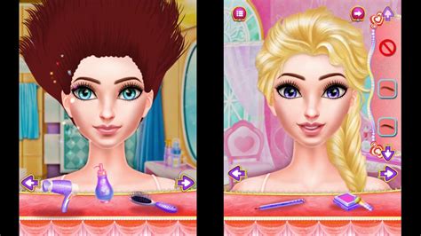 My Party Princess Spa Makeover Princess Spa Makeover Games For Girls By Gameimax Youtube