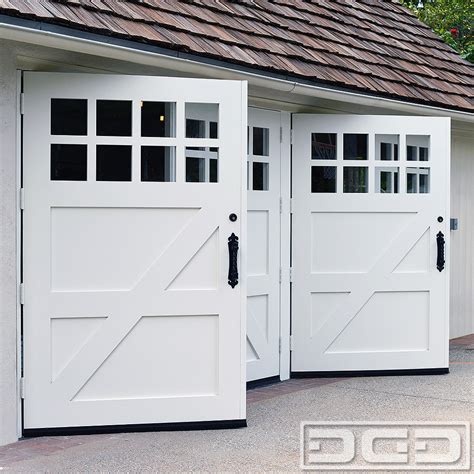 Authentic Quality, Real Swinging Carriage Doors for Garage Conversion ...