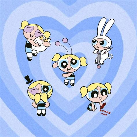 Hiacynta On Instagram Bubbles 💙 Availablewolne Wzory Powerpuffgirls Bubbles