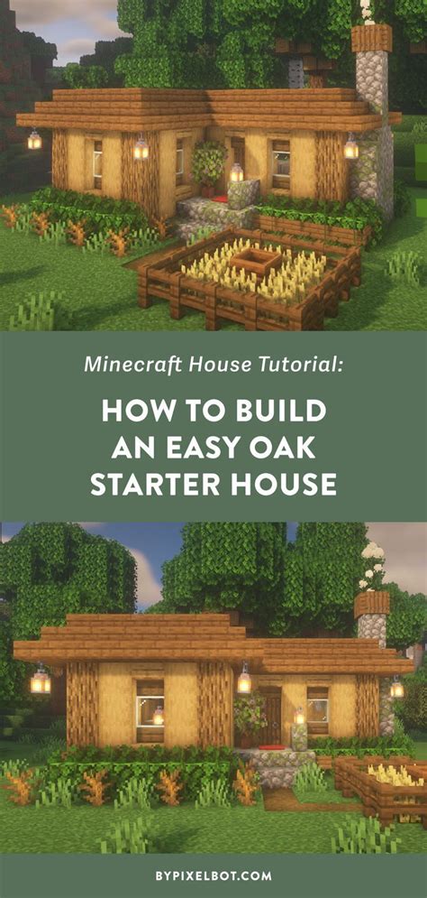 Minecraft Starter House Tutorial How To Build A House In Minecraft Easy At Barbara Stalcup Blog