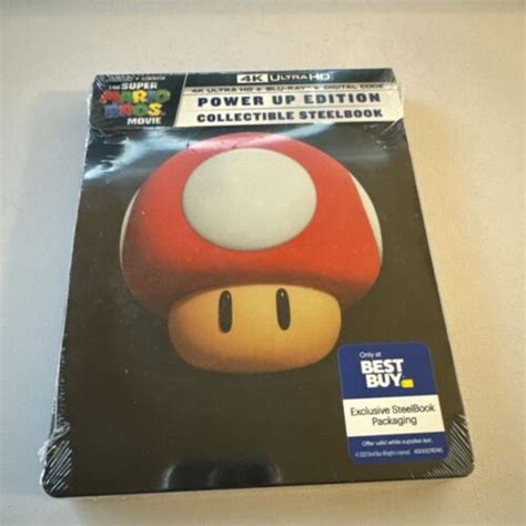 The Super Mario Bros Movie Steelbook Best Buy Ebay