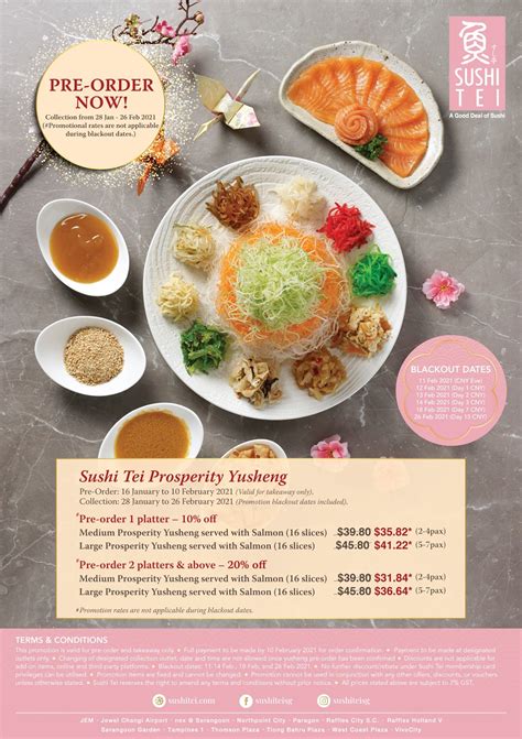 Menu Rekomendasi Sushi Tei Satu Manfaat