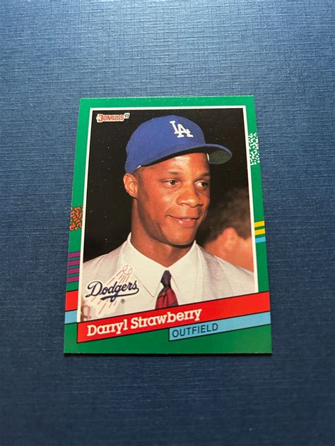 Donruss Baseball Darryl Strawberry Set Break Nm Mt Ebay