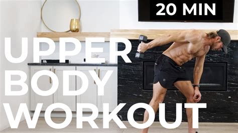 Min Upper Body Workout Upper Body Dumbbell Workout Youtube