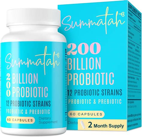 200 Billion Cfu Probiotics High Potency Probiotics For