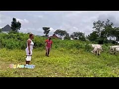 Average Hausa Man From The Northern Region Agreed To Offer A Strange Bitch Fat Cows To Fuck