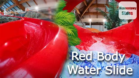 Red Body Water Slide Aquapark Fala Łódź Łódź 2024 YouTube