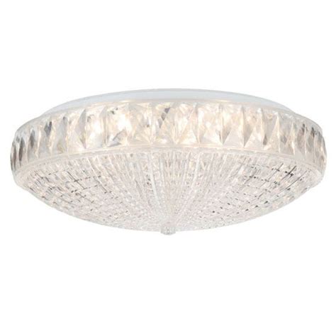 Telbix Elsee 32w Led Oyster Light Clear Jd Lighting