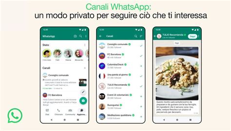 Nuova Funzione Di WhatsApp Che Lancia I Canali Simili A Delle