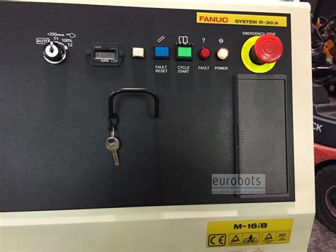 Fanuc M 16ib Rebuilted With R 30ia Controller Eurobots