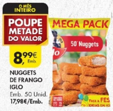 Promo O Nuggets De Frango Iglo Unid Em Pingo Doce