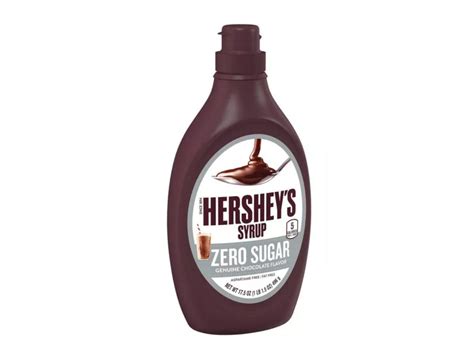 15 Grams Of Syrups Chocolate Hersheys Sugar Free Genuine Chocolate