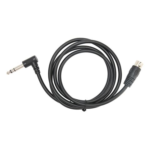 90 Degree 635mm Male To Midi Din 5pin Male Cable Right Angle 635mm To Midi Sound Connection