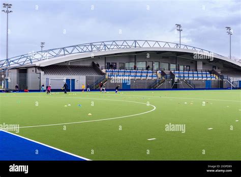 Edinburgh Hockey Meggatland Sports Complex Stock Photo Alamy