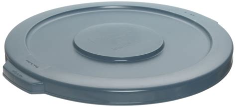 Brute 32 Gallon Flat Container Lid Gray Kjh Manufacturing