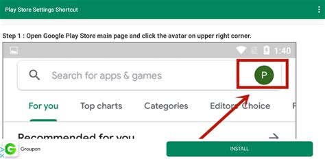 Play Store Settings Shortcut Apk Download For Android Free