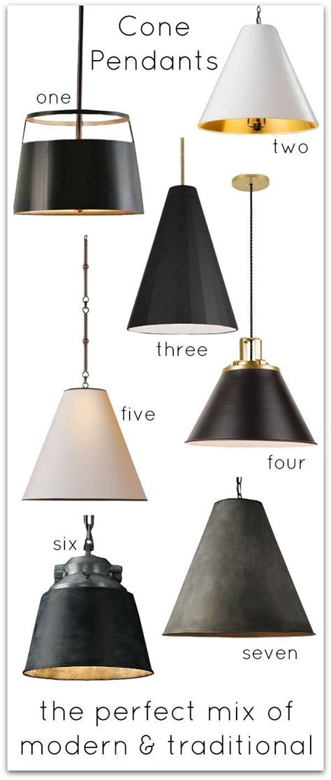 Cone Pendants Love Them Over Kitchen Islands Kitchen Lighting