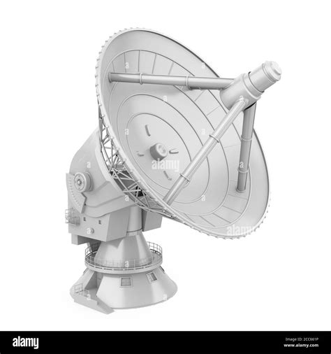 Satellite Dish Antenna Isolated Stock Photo Alamy