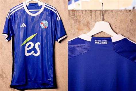 Rc Strasbourg Le Maillot Domicile 2023 2024 Est Sorti Le Premier à