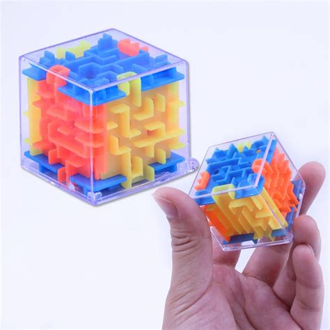 Brinquedo Cubo M Gico Labirinto D Anti Stress Fidget Toy Anti Estresse