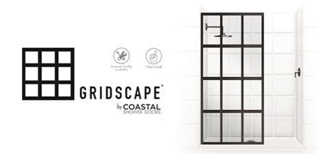 Coastal Shower Doors Releases 井 Gridscape™ Shower Doors [patent S Pending]