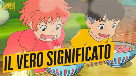 Il Vero Significato Di Ponyo Sulla Scogliera Youtube