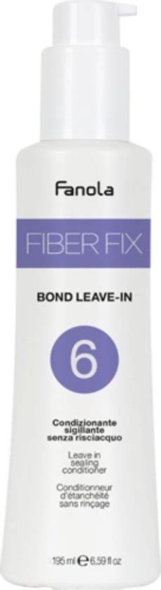 Fanola Fiber Fix No 6 Bond Leave In Conditioner 195ml Bol