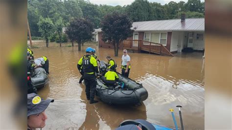 Wilmington New Hanover Co Firefighters Rescue Western Nc Flood Victims Wwaytv3