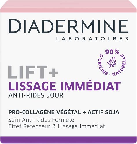 Diadermine Lift Lissage Imm Diat Cr Me De Jour Visage Anti Rides