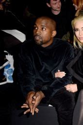 Kim Kardashian Platinum Blonde Hair Balmain Fashion Show In Paris