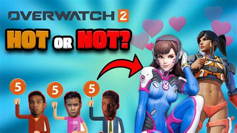 Ranking The Hottest Overwatch Characters Part 1 Hot Or Not Youtube