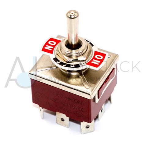 Тумблер без фиксации большой Daier KN3C-323AAP, (ON)-OFF-(ON), 9pin ...