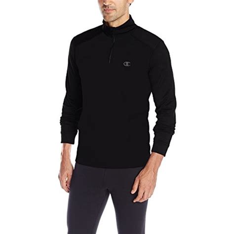 Champion Mens Performance Fleece Quarter Zip Pullover